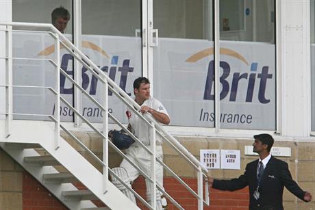 England cricket team: parts company with sponsor Brit