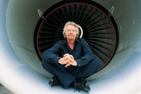 Sir Richard Branson: president of Virgin Atlantic