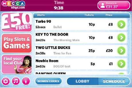 Mecca Bingo: to create one overall brand marketing team