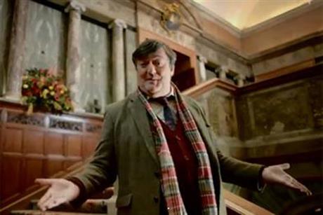 Stephen Fry: featured in the DCMS campaign to boost tourism
