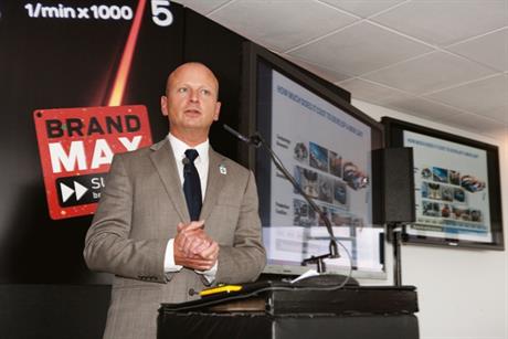 BMW marketing director Richard Hudson at BrandMAX