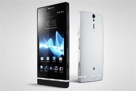 Sony Experia S: announces major ad spend for smartphone range