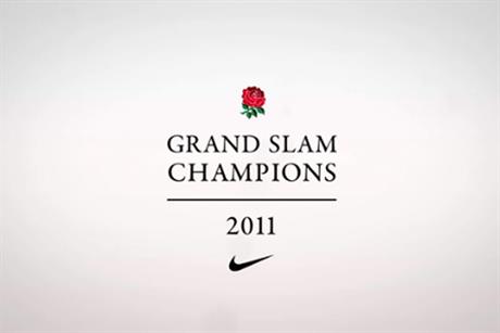 England: 'Grand Slam Champions'