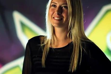 Maria Sharapova: launches Xperia Hot Shots online video
