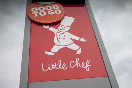 Little Chef: new lower-case lettering for logo
