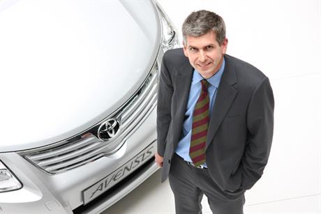 John Thomson, marketing director of Toyota GB
