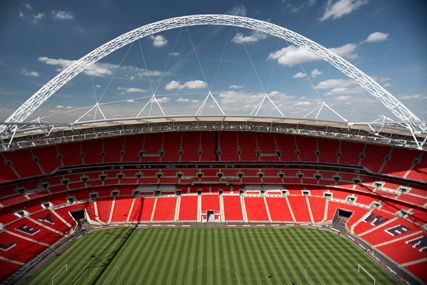Wembley Stadium: one of the Olympic Football tournament venues