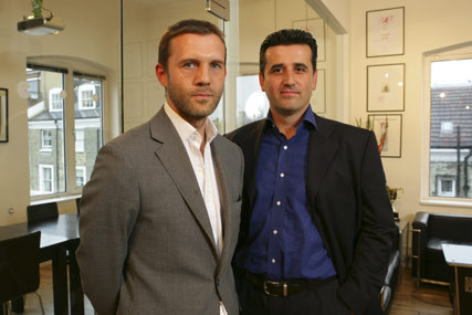 Rob Forshaw (l) and Matt Nicholls: joint CEOs