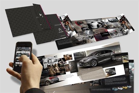 Citroën: Acuity designs interactive direct mailer for DS5 campaign
