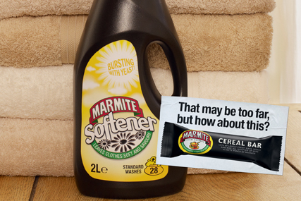 Marmite: introduces spoof product range