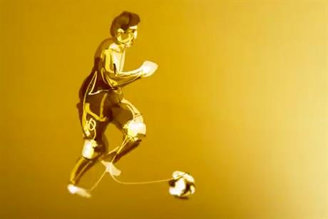 Adidas: celebrates Messi's World Player of the Year award