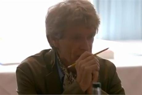 Sir John Hegarty judging potential Black Pencils