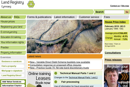 Land Registry: integrated review