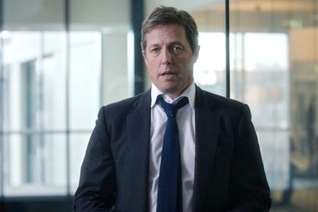 Hugh Grant: stars in new Guardian ad