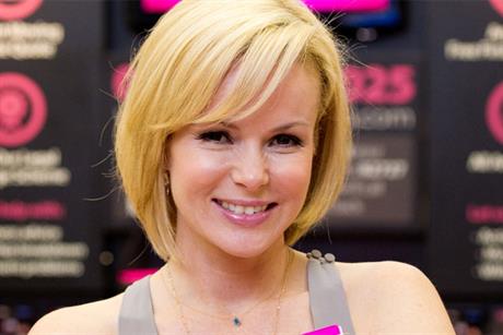 Amanda Holden: enthused about solictors' firm on ITV's This Morning