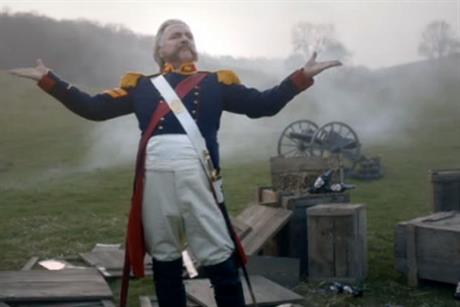Bombardier: Rik Mayall stars in Dave idents