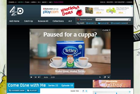 Tetley: 'pause for a cuppa' campaign