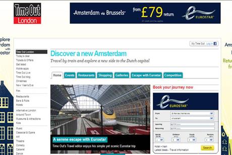 Recent work for Eurostar