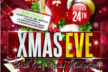 Bar Fusion: rapped by the ASA over Facebook ad for midget Christmas party