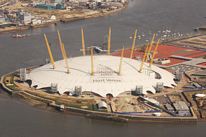 O2... game venue