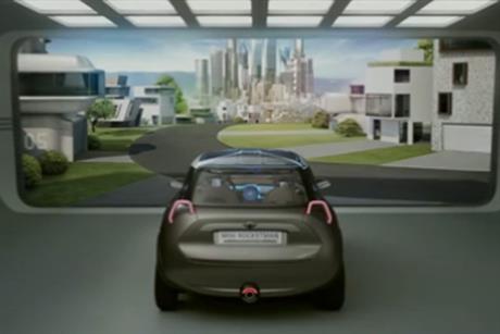 Mini: creates 3D film to support launch of the Rocketman