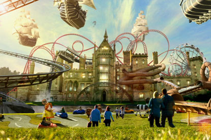Alton Towers...owned by Merlin Entertainment