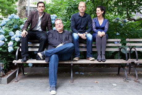 left to right: Roberto Ramos, Aaron Reitkopf, Wayne Arnold, Susan Jaramillo