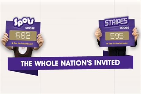 Spots v Stripes: Cadbury race initiative