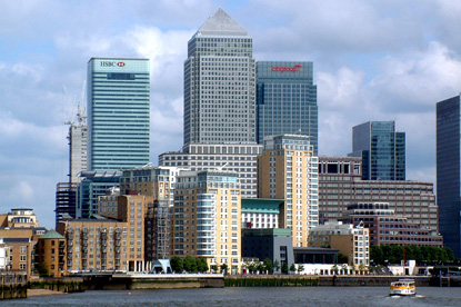 Canary Wharf... Ogilvy's home
