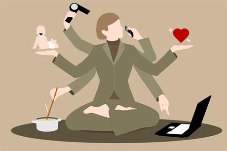 Multitasking mothers