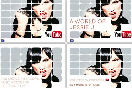 YouTube: rolls out Jessie J campaign