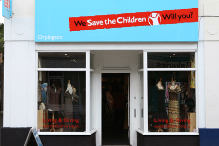 Adam and Eve takes the Save The Children account