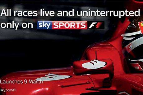 Sky Sports: Formula 1channel launches in March