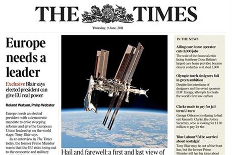 The Times…news titles are looking to offset dwindling print revenues
