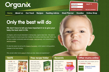 Organix…integrated account