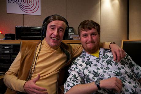 Mid Morning Matters With Alan Partridge: created for Foster's