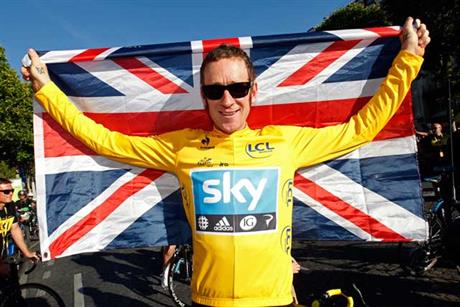 Tour de France winner: Bradley Wiggins