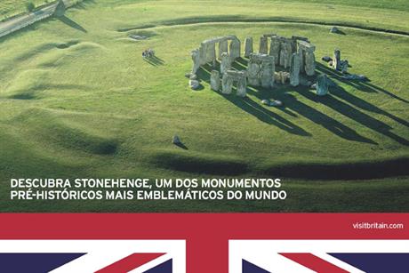 VisitBritain: launched its global £25m Great campaign earlier this month