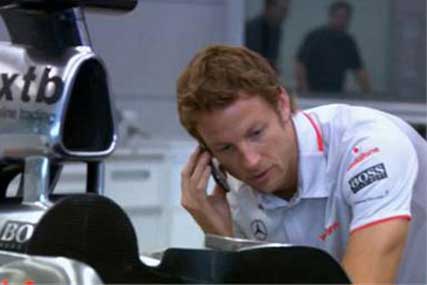Vodafone: sponsors the McLaren Formula One team