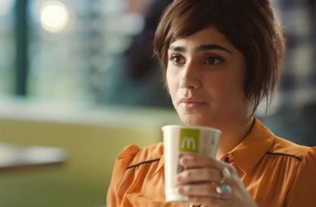 McDonald's: promotes coffee range