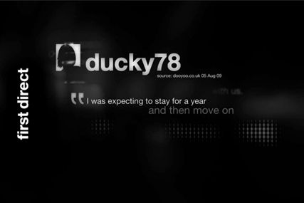 First Direct 'Tell Us What You’re Thinking' by JWT London