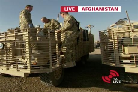 TA: live ads, featuring real soldiers, aim to change perceptions
