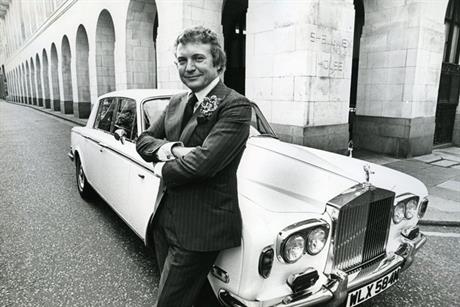 Peter Marsh was synonymous with his white Rolls-Royce