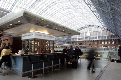 St Pancras International... picked Ruby