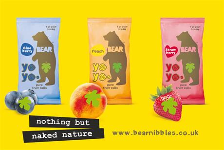 Snack brand Bear: launches first ever comms campaign