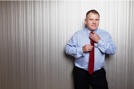 Getting ready for action: Cormac Smith (Credit: Tom Campbell)