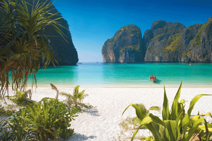 Exotic locations: Phi Phi Island in Thailand