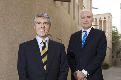 David King and John Hobday: FD's chairman and MD Gulf region
