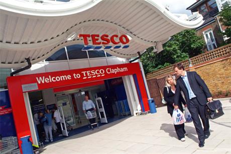 Tesco: losing its group media director Trevor Datson