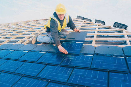 High hopes: The Government wants homeowners to ‘go green’ (Credit: Solar Century)